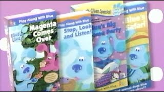 Blue's Clues Now Available on Video Cassette Advertisement from 2000