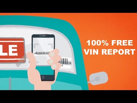 VIN Report for Used Cars video