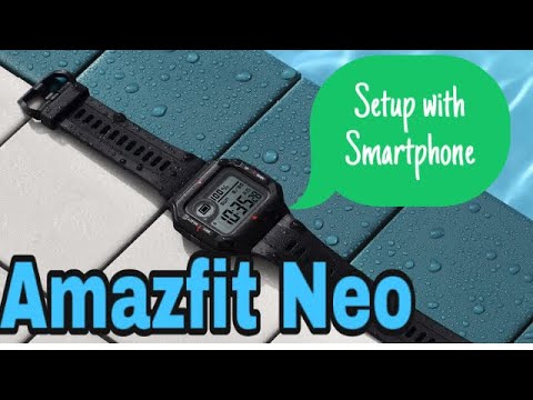Amazfit Neo Setup With Smartphone Explained #AmazfitNeo #AmazfitSmartWatches #TrendingSmartWatch