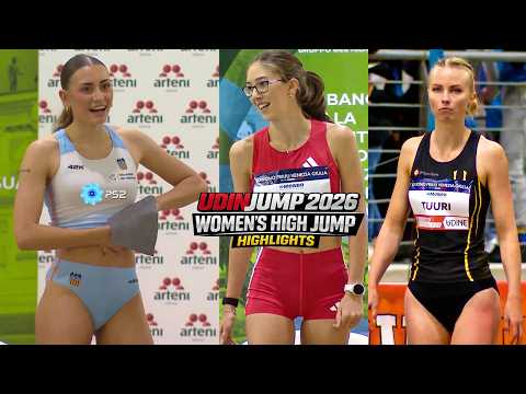 UdinJump Udine 2026 Highlights #womenshighjump #femaleathletes #trackandfield2026