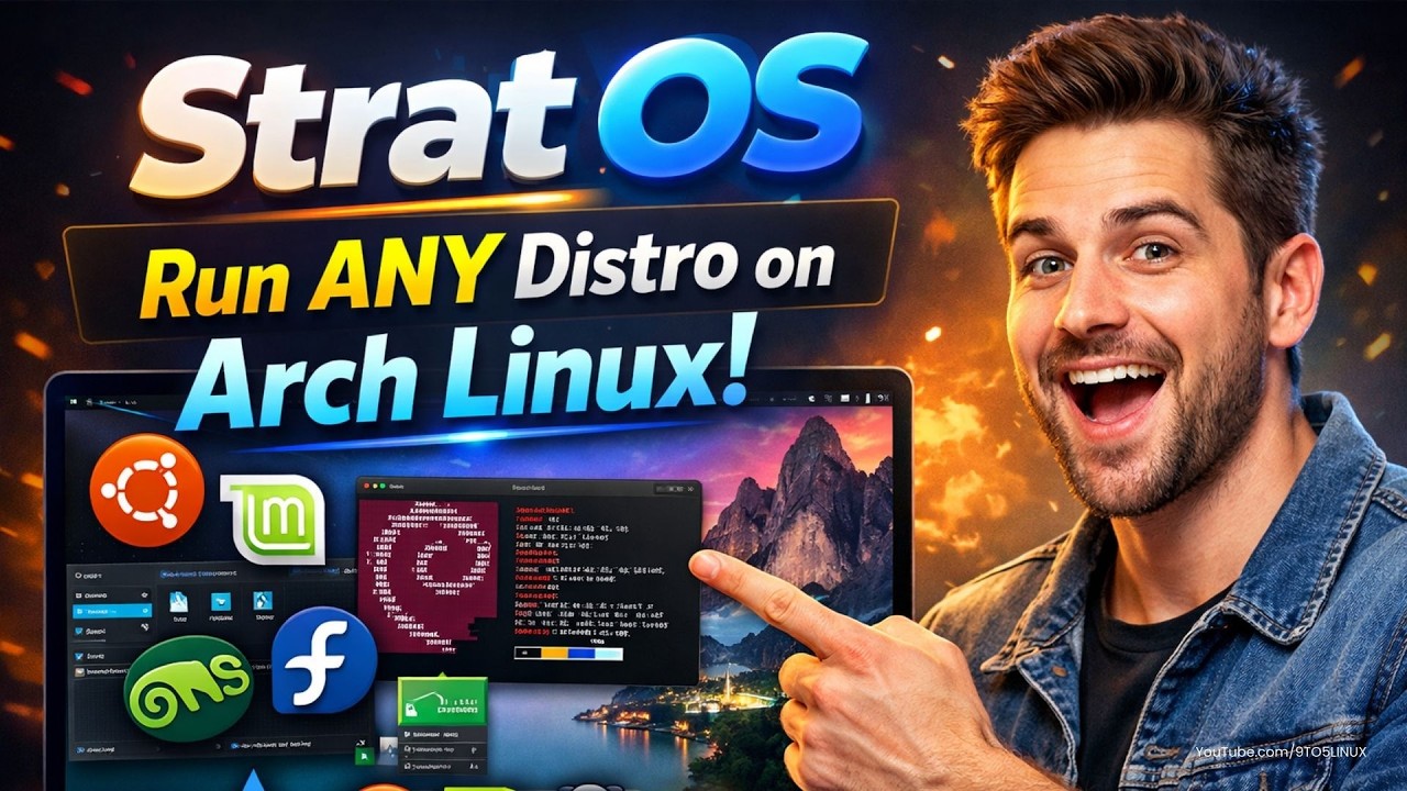 StratOS: Run ANY Distro on Arch Linux!