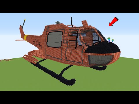 UZAY TNT HELİKOPTER PATLATMAK 😱 - Minecraft