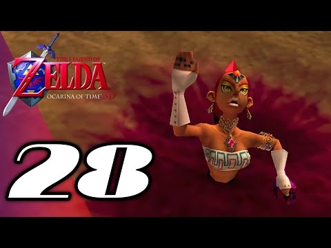 The Legend of Zelda Ocarina of Time 3D 100% Walkthrough Part 28 - The Spirit Temple (Child)