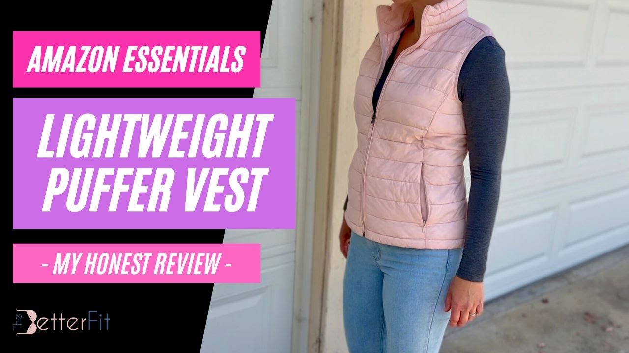 HONEST review of the Amazon Essentials Puffer Vest