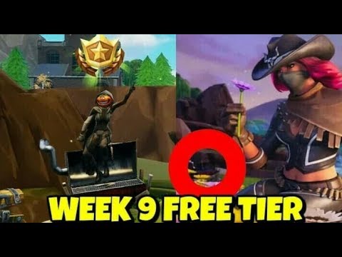 Fortnite: Season 6 WEEK 9 HIDDEN Battlestar Location! FREE Battle Pass Tier (WEEK #9)