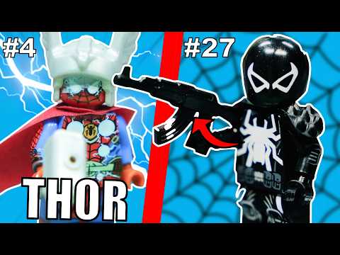 Unboxing all FAKE LEGO Spiderman variants...