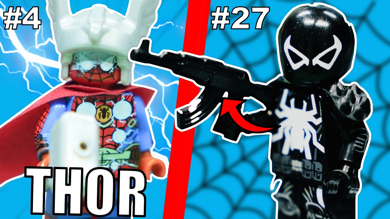 Unboxing all FAKE LEGO Spiderman variants...