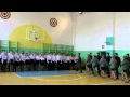 Конкурс строевой песни МБОУ "СОШ" с. Усть-Кулом 2014 