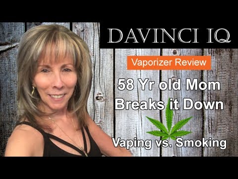 My Davinci IQ Review | 50+ Mom Vaping vs. Smoking | *Best Price Top Vaporizer