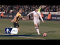 Cambridge v Man United pitchside and behind the.