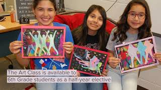 Flour Bluff Intermediate Art Class