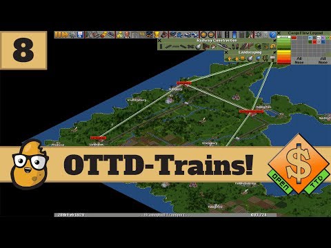 OpenTTD Ep. 8 - Let's Play Open Transport Tycoon Deluxe