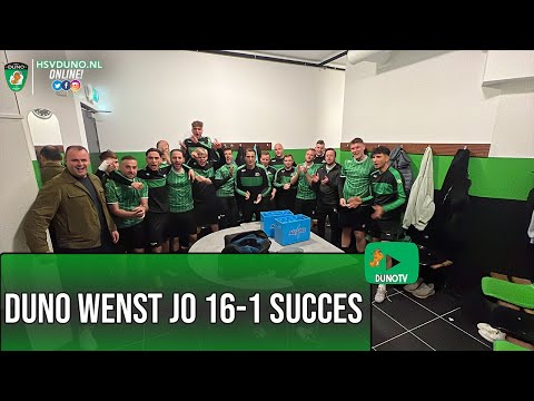 DUNO WENST JO16-1 SUCCES IN DE BEKERFINALE || DUNO-TV