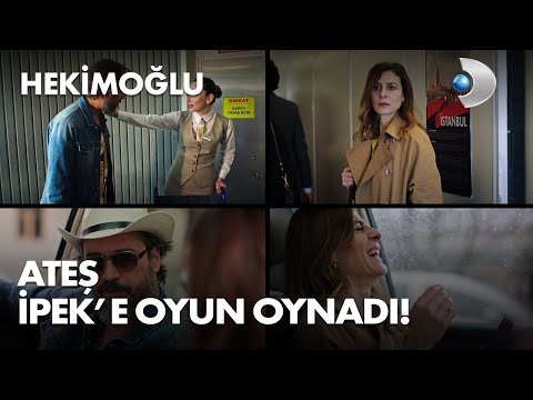 Ateş, hostesle flörtleşince İpek kıskanıyor! - Hekimoğlu 42. Bölüm