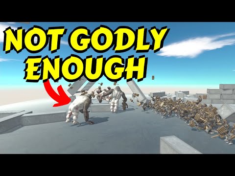 x9 HP Godly Goro in Animal Revolt Battle Simulator