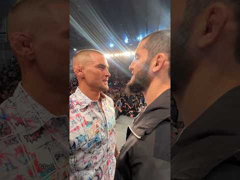 😤 Напряженный стердаун Махачева и Порье!