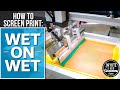 How to Screen Print T Shirts Wet on Wet - Full Tutorial