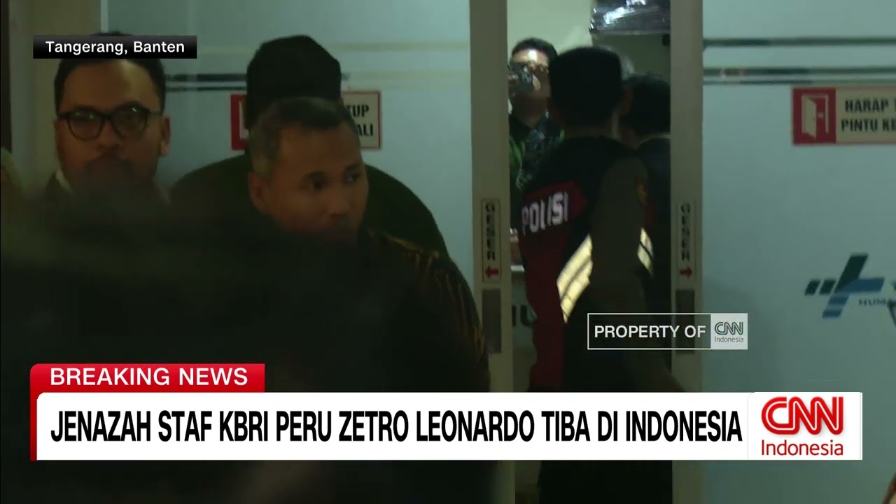Jenazah Staf KBRI Peru Zetro Leonardo Tiba di Indonesia