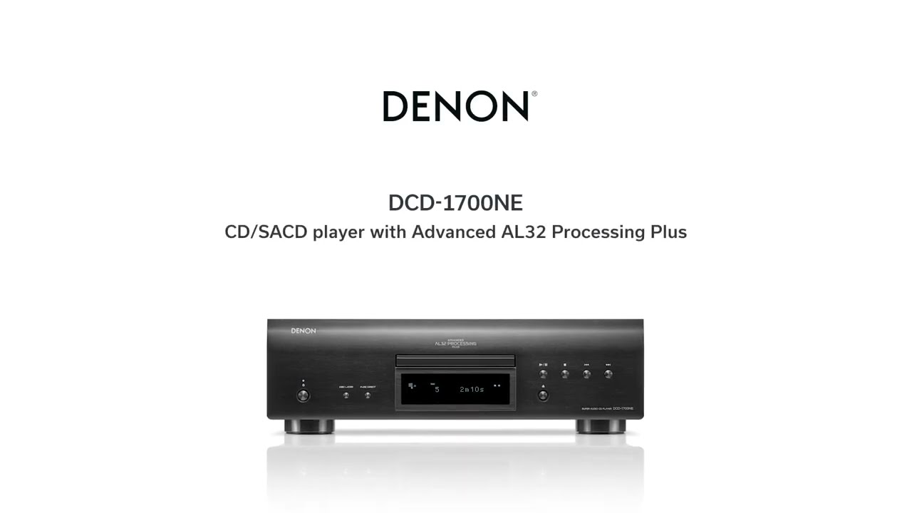CD-Player DCD-1700NE exklusiver, – audiophiler Denon