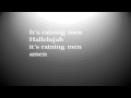 it's raining man -Gloria Gaynor ( lyrics) 