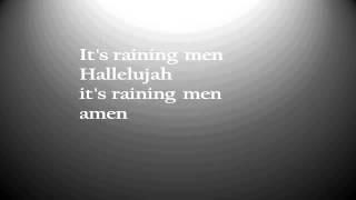 it&#39;s raining man  -Gloria Gaynor ( lyrics)