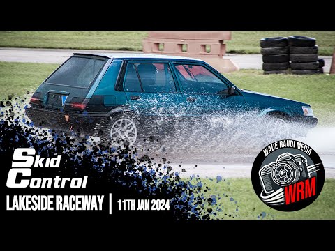 Skid Control Test N Drive | Lakeside Raceway 11th Jan 2025