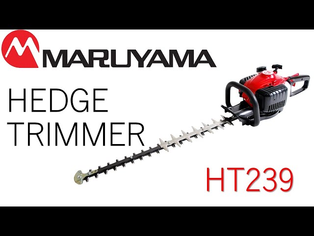 MARUYAMA Japanese 75cm (30") 1HP Gasoline Hedge Saw, Model HT238DLS