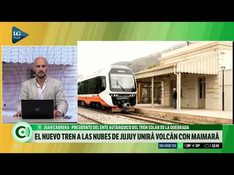 El nuevo Tren de las Nubes de Jujuy unirá Volcán con Maimará