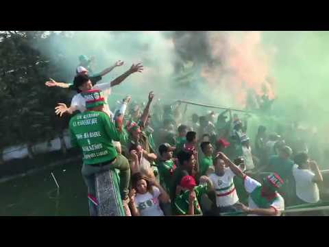 "Furia Verde-la locura de ser Marathón" Barra: Fúria Verde &bull; Club: Marathón