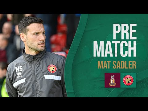 Pre-match: Mat Sadler looks ahead to the trip to Bradford City