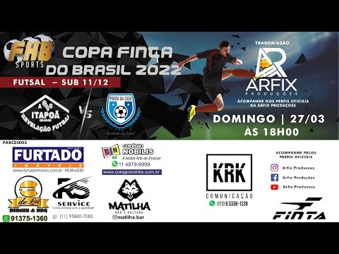 ITAPOÃ x PRATA DA CASA - FUTSAL SUB 11/12
