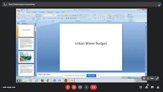 urban hydrology class-1 (28-06-2021)