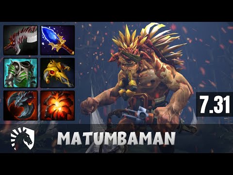 LIQUID.MATUMBAMAN Bristleback TOP LANE Gameplay | LIQUID vs ALLIANCE | Dota 2 Full Game