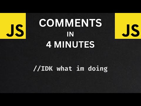 2 Javascript Comments
