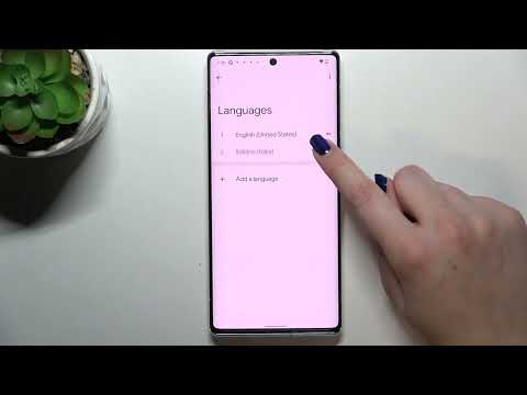 How to Change System Language on GOOGLE Pixel 6 Pro - Set Up System Language