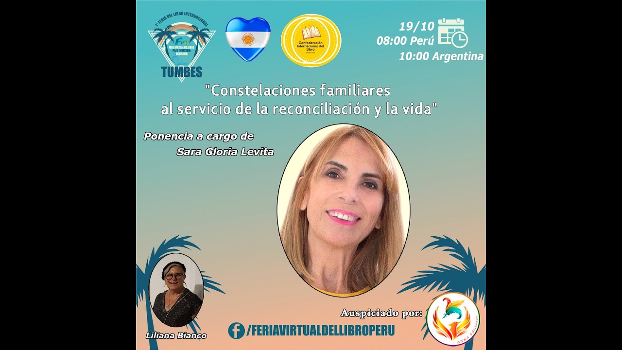 Feria Virtual del Libro Tumbes - Sara Gloria Levita//29 nov 2022 