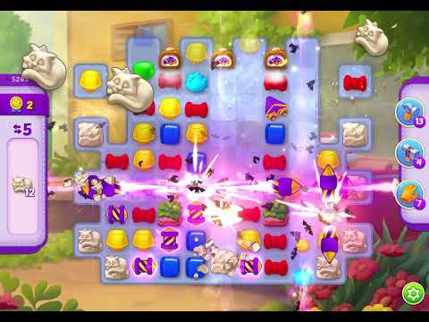 HomeScapes Level 5263 no boosters (13 moves)