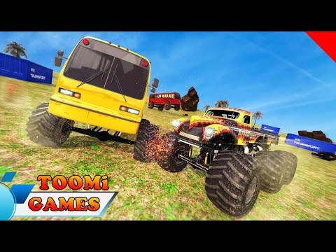 💥💥 Bus Derby 2020 - Monster Bus Derby Destruction 2020 Crash Stunts #1 | Android GamePlay