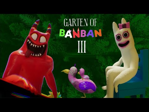 GARTEN OF BANBAN 3 FULL GAME WALKTHROUGH (4K60FPS) NO COMMENTARY!  GARDEN OF BANBAN 3