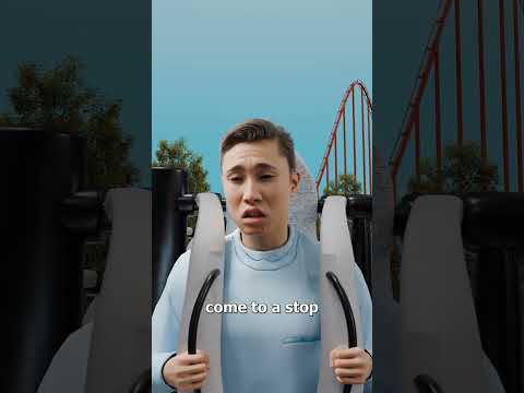 Why Does Your Stomach Drop On A Rollercoaster 😨