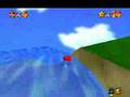 Super Mario 64 Castle Roof From Waterfall Side