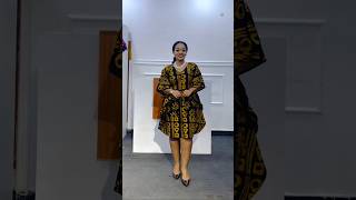 Elegant Ankara min boubou dress #zamakalefashion #fashion #africanfashion