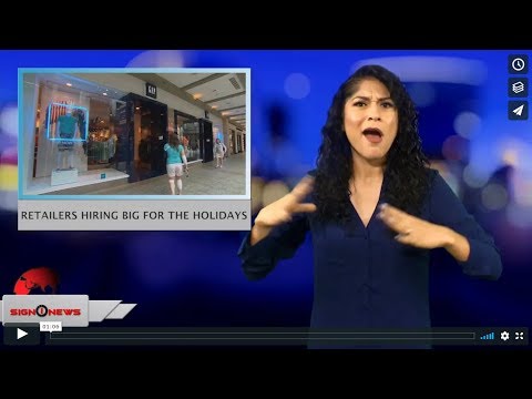 Retailers hiring big for the holidays (ASL - 9.18.18)