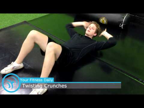 How To: Twisting Crunches