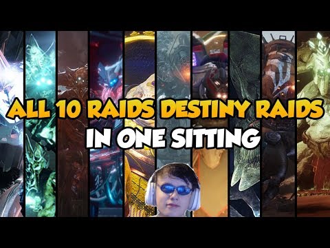 All 10 Destiny 1 & Destiny 2 Raids Back-to-Back Challenge!