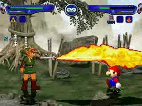 BS: The Legend of Link Mugen 38# Super mario 64