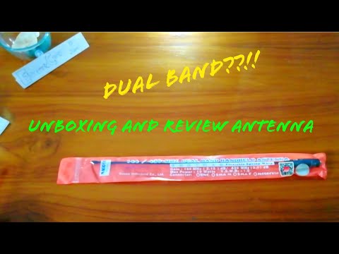 Unboxing and Review Antenna Nagoya NA-771