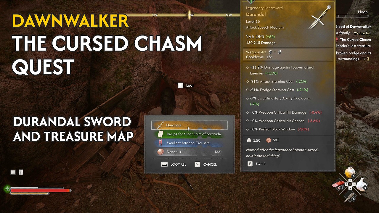 Dawnwalker: The Cursed Chasm Quest Walkthrough - Video Guide