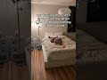 forcing my cat to sleep with me when im scared