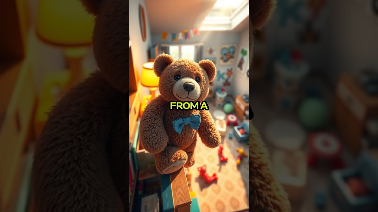 Teddy Bear Comes to Life: A Magical Night Adventure!